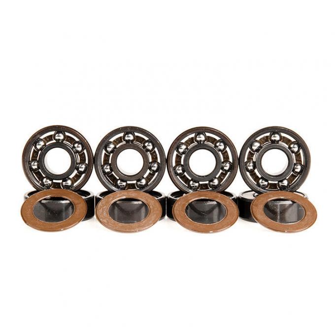 Od 2,2x0,8cm roulements de roue de planche à roulettes résistance à l'usure en chrome acier titane 0