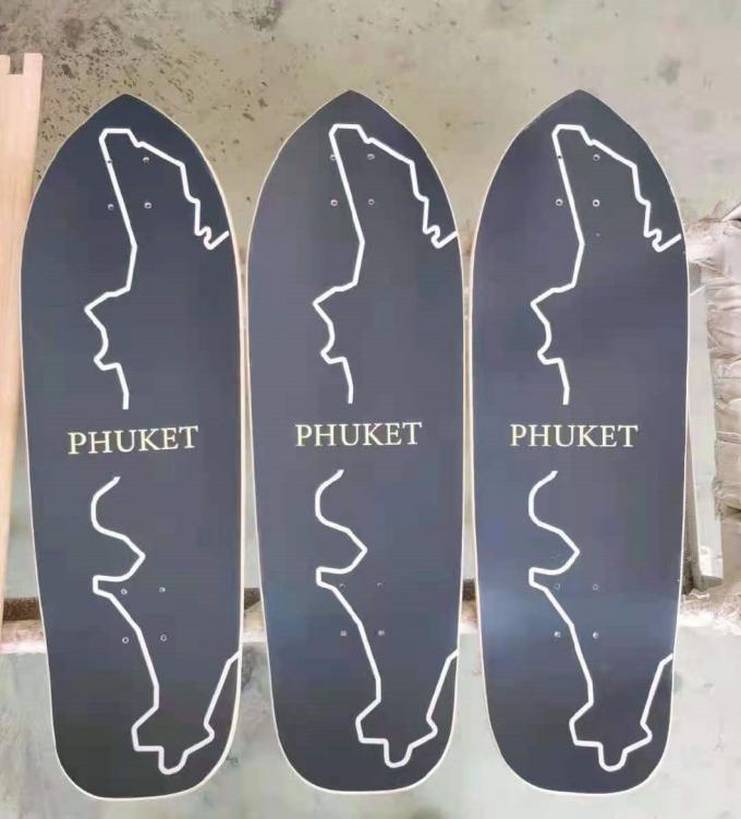 Couverture de planche de surf en fibre de verre mixte en érable personnalisable 780*245MM 1