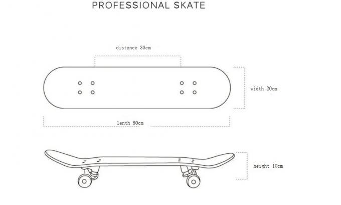 2024 Nouveau style Blank 7 couches Maple Concave Double Kick Standard planche à roulettes 0