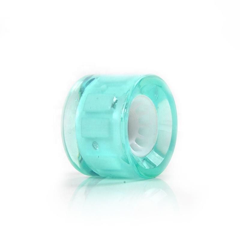 OEM Gloire dans le noir roues de planche à roulettes LED Flash Light Up Longboard roues 70mm