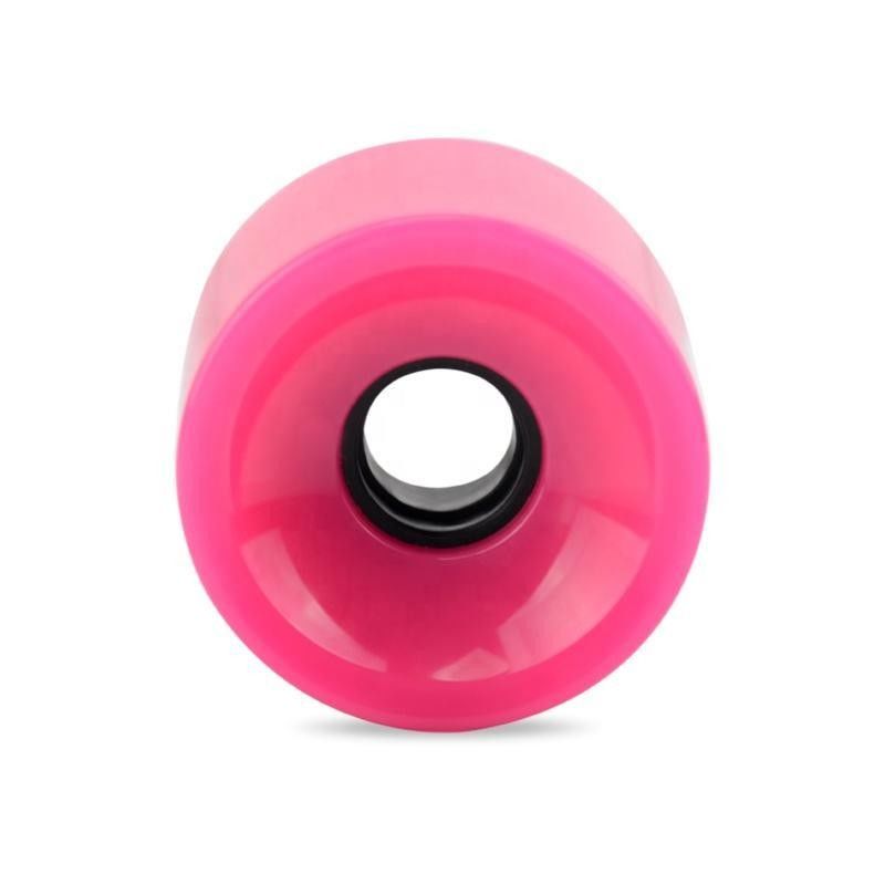 Couleur multiple 70mm PU roues de planche à roulettes haute durabilité léger