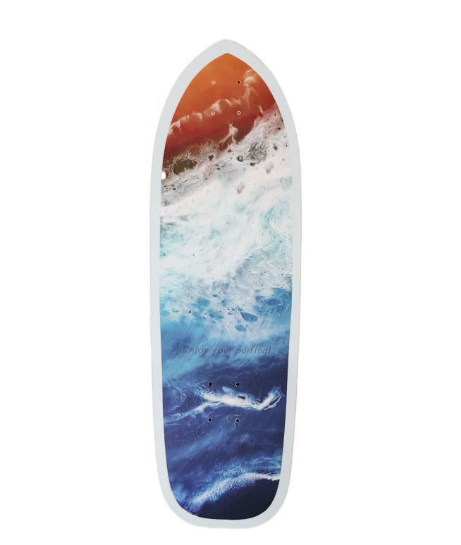 Free Riding Style Arbre d'érable Land Cruiser planche de skateboard planche de surf 8,0 